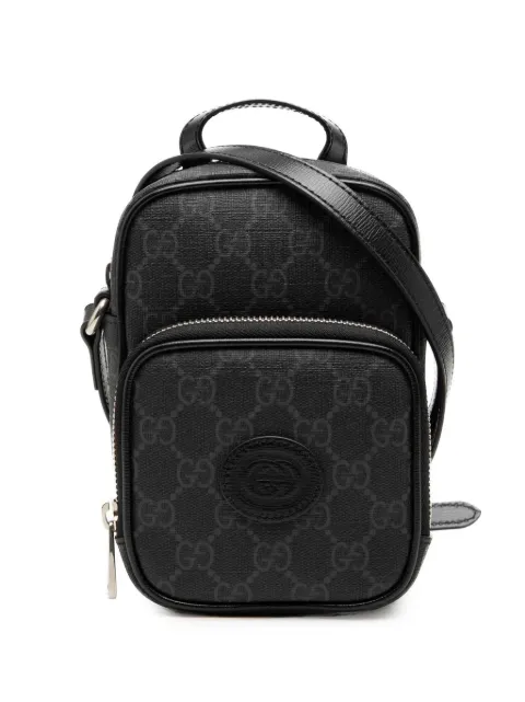 Gucci Pre-Owned 2016-2026 Mini GG Supreme Interlocking G satchel