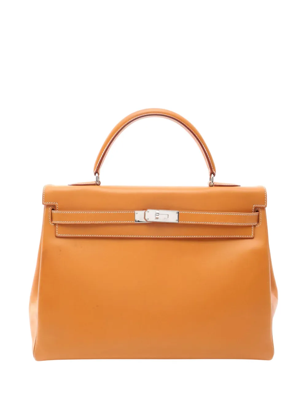 Hermès Pre-Owned 1999 Chamonix Kelly Retourne 35 satchel - Marrone
