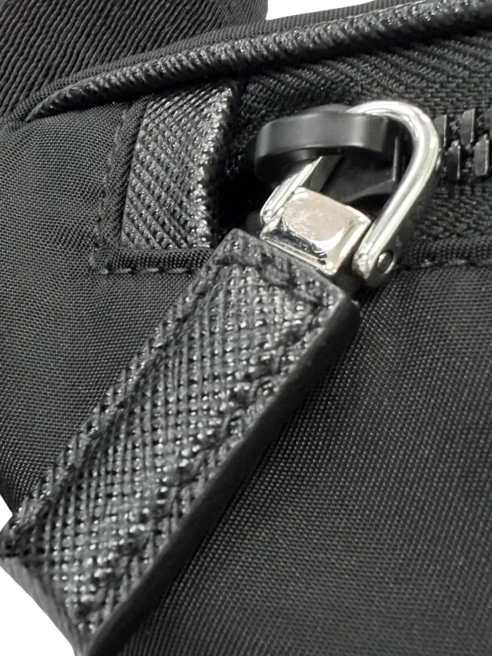 Prada Pre-Owned 2013-2026 Tessuto crossbodytas Zwart