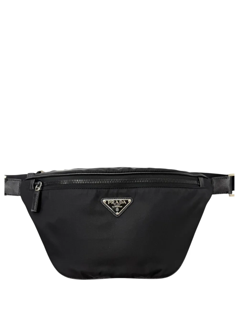 Prada Pre-Owned 2013-2026 Tessuto belt bag - Nero