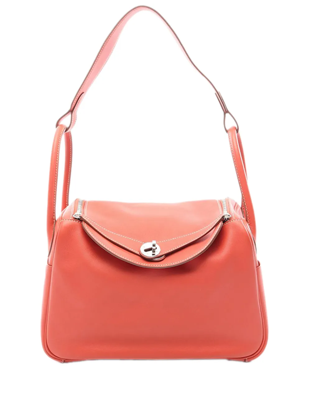 Hermès Pre-Owned 2014 Swift Lindy 30 shoulder bag - Arancione