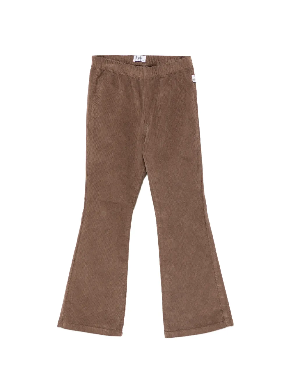Il Gufo corduroy flared trousers - Marrone
