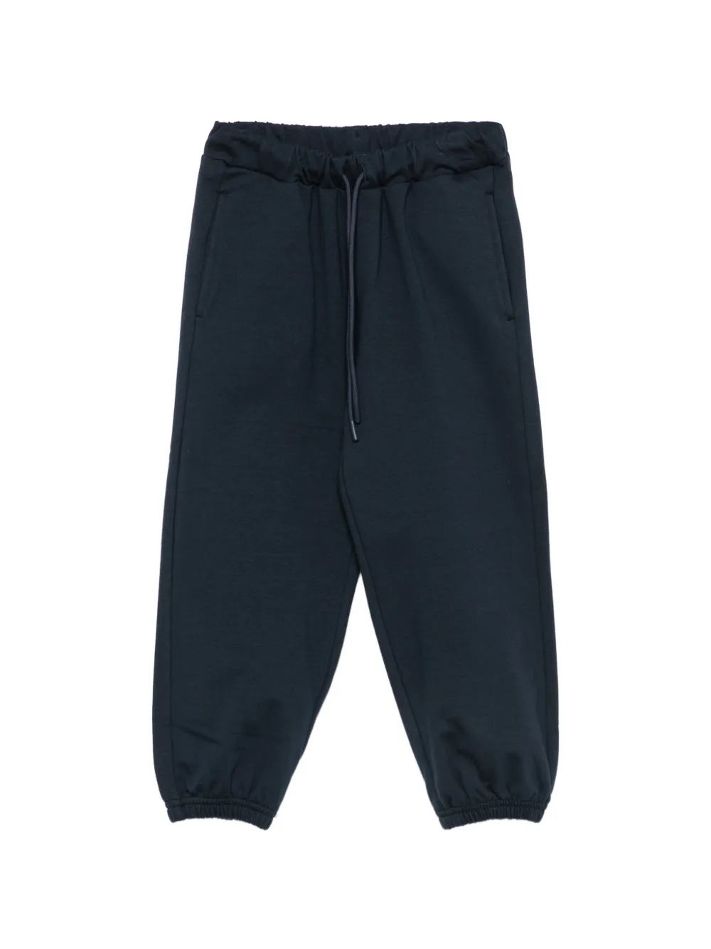 Il Gufo drawstring elasticated track pants - Blu