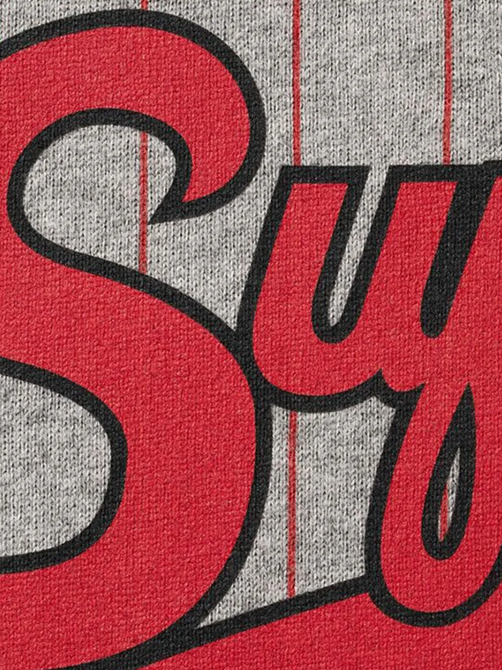 Supreme Tiger raglan T-shirt met lange mouwen Grijs