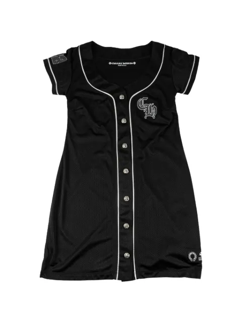 Chrome Hearts mesh logo-print shirt