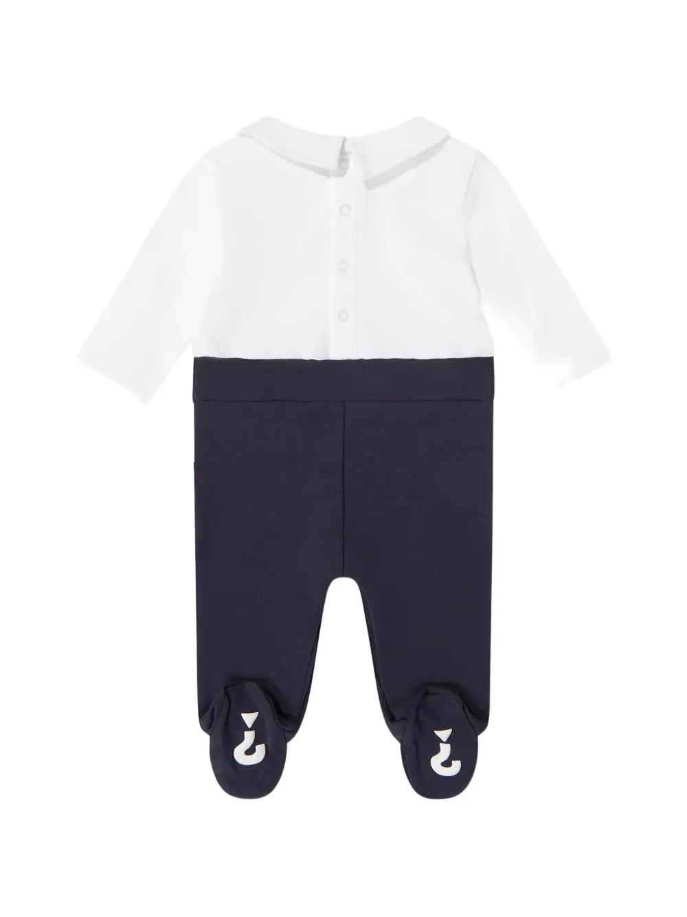 guess kids Pyjama met geborduurd logo en strikdetail Blauw
