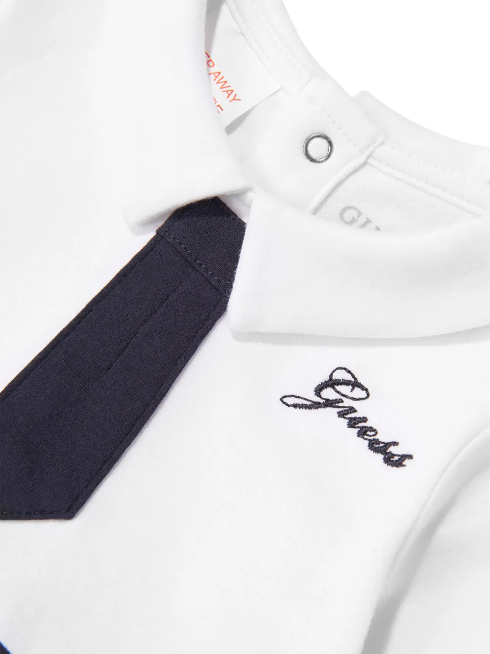 guess kids Pyjama met geborduurd logo en strikdetail Blauw