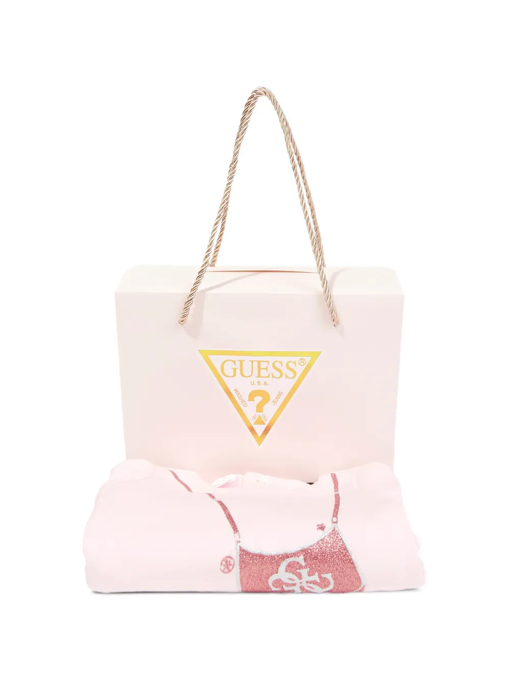 guess kids Geplooide jurk Roze