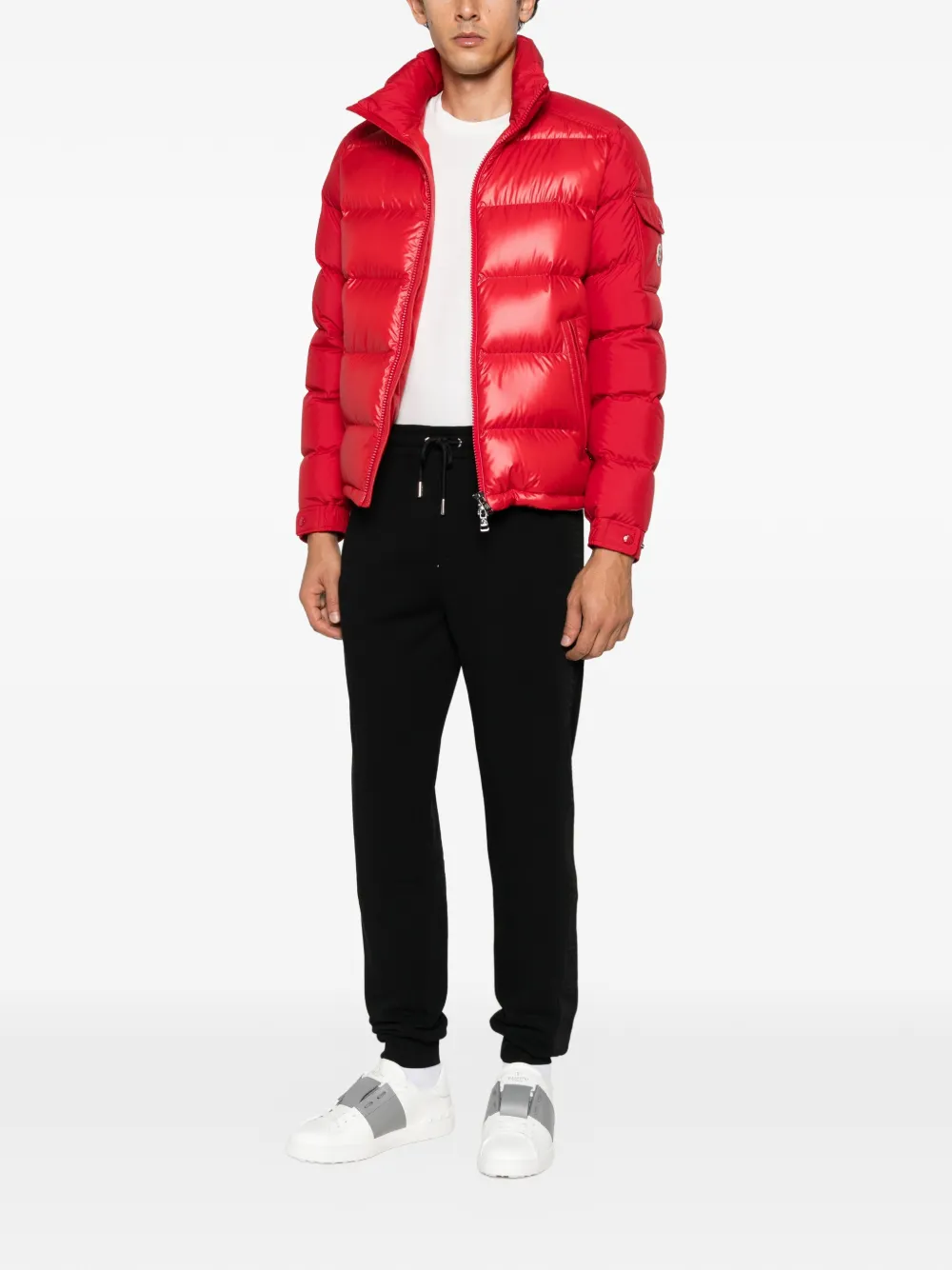 Karl Lagerfeld Trainingsbroek met logoband Zwart