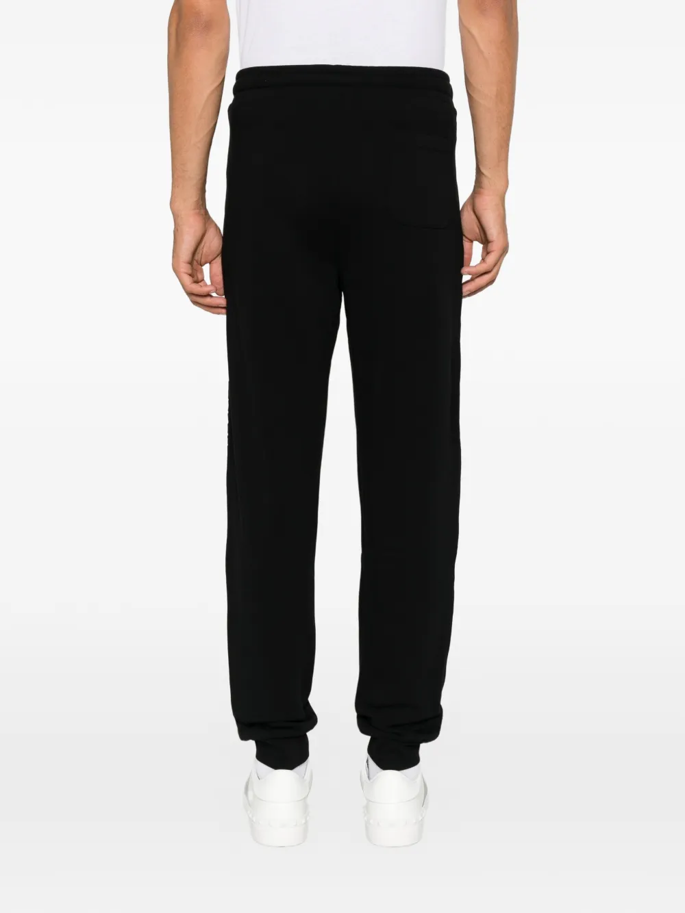 Karl Lagerfeld Trainingsbroek met logoband Zwart