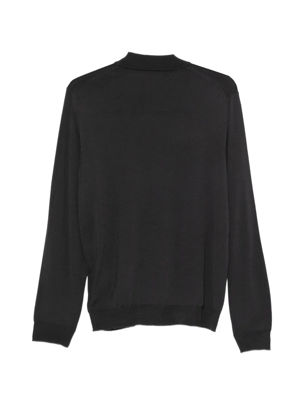 Zanone fine-knit sweater Zwart