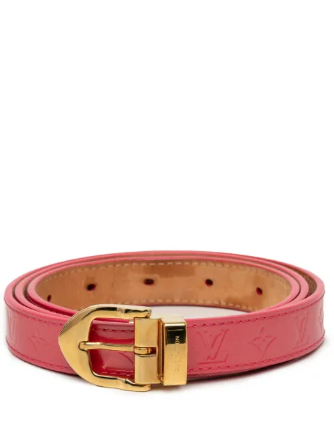 Louis Vuitton Pre-Owned cinturón Ceinture de piel Vernis con monograma 2006