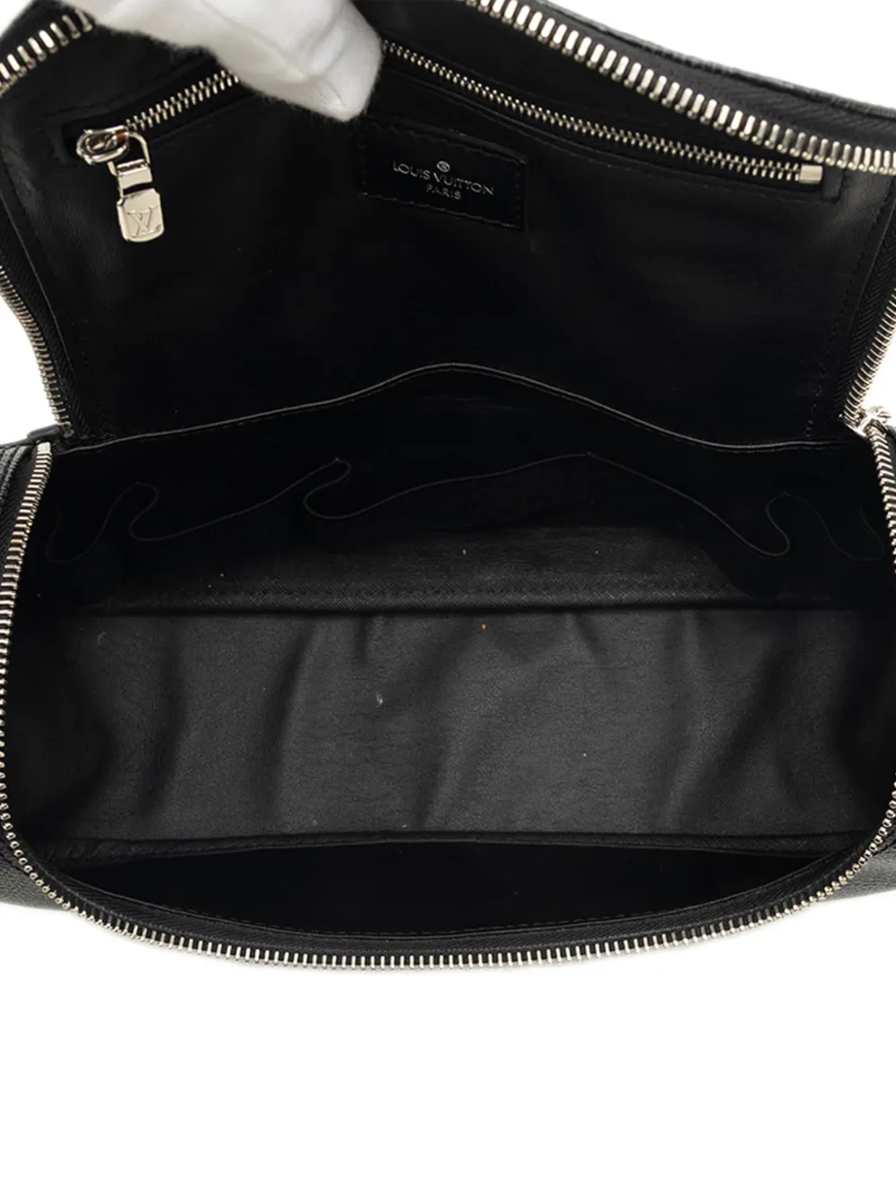 Louis Vuitton Pre-Owned 2009 Damier Graphite Toiletry Pouch clutch Zwart