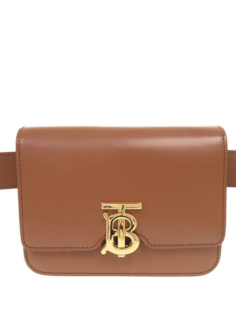 Burberry Pre-Owned 2015-2026 Leather TB belt bag