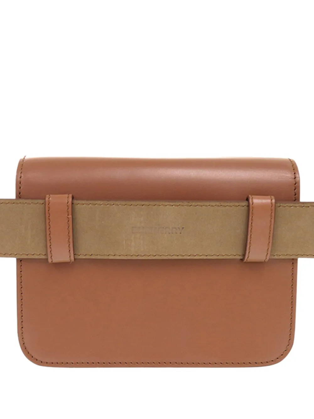 Burberry Pre-Owned 2015-2026 TB leren heuptas Bruin