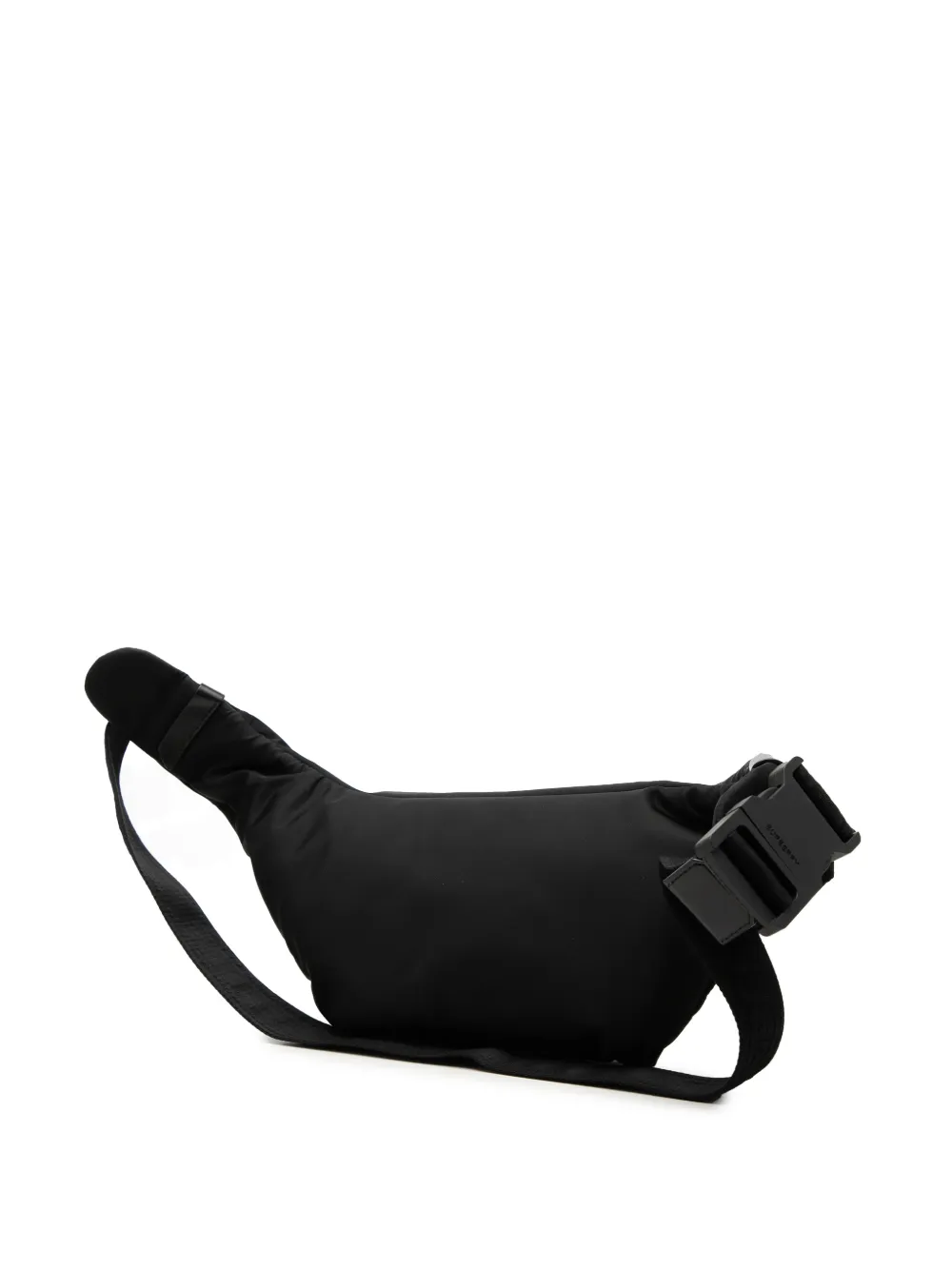 Burberry Pre-Owned 2018-2023 Curve nylon heuptas Zwart