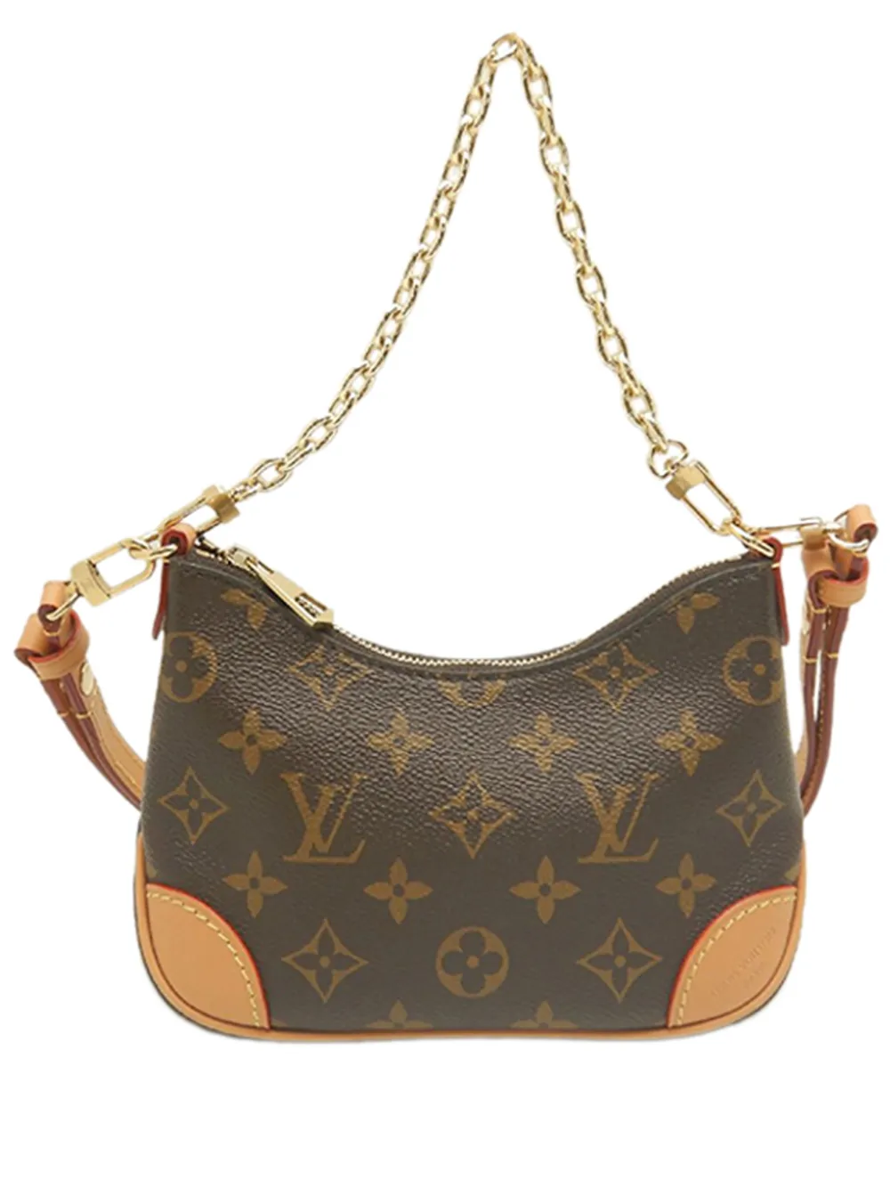 Louis Vuitton Pre-Owned 2021-2026 Monogram Nano Boulogne satchel - Braun