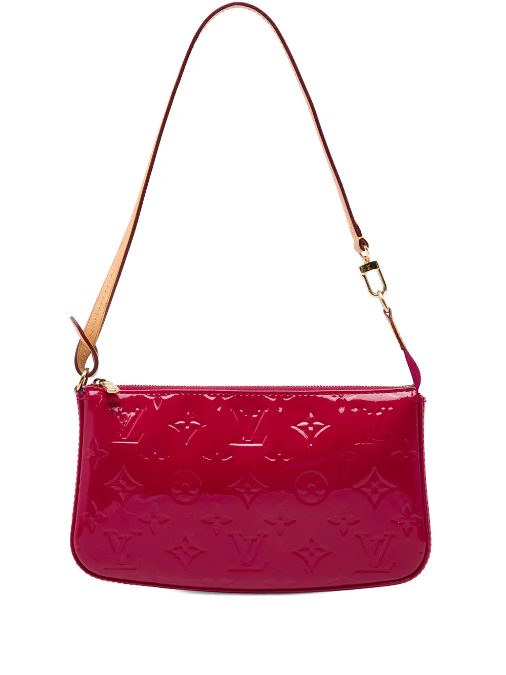 Louis Vuitton Pre-Owned 2014 Monogram Vernis Pochette Accessoires Schultertasche - Rosa