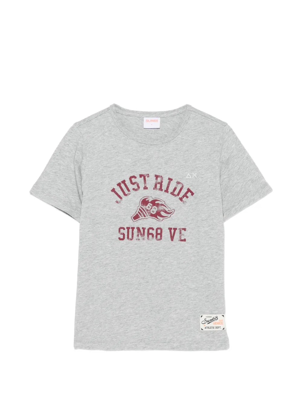 SUN68 KIDS T-shirt con stampa grafica - Grigio