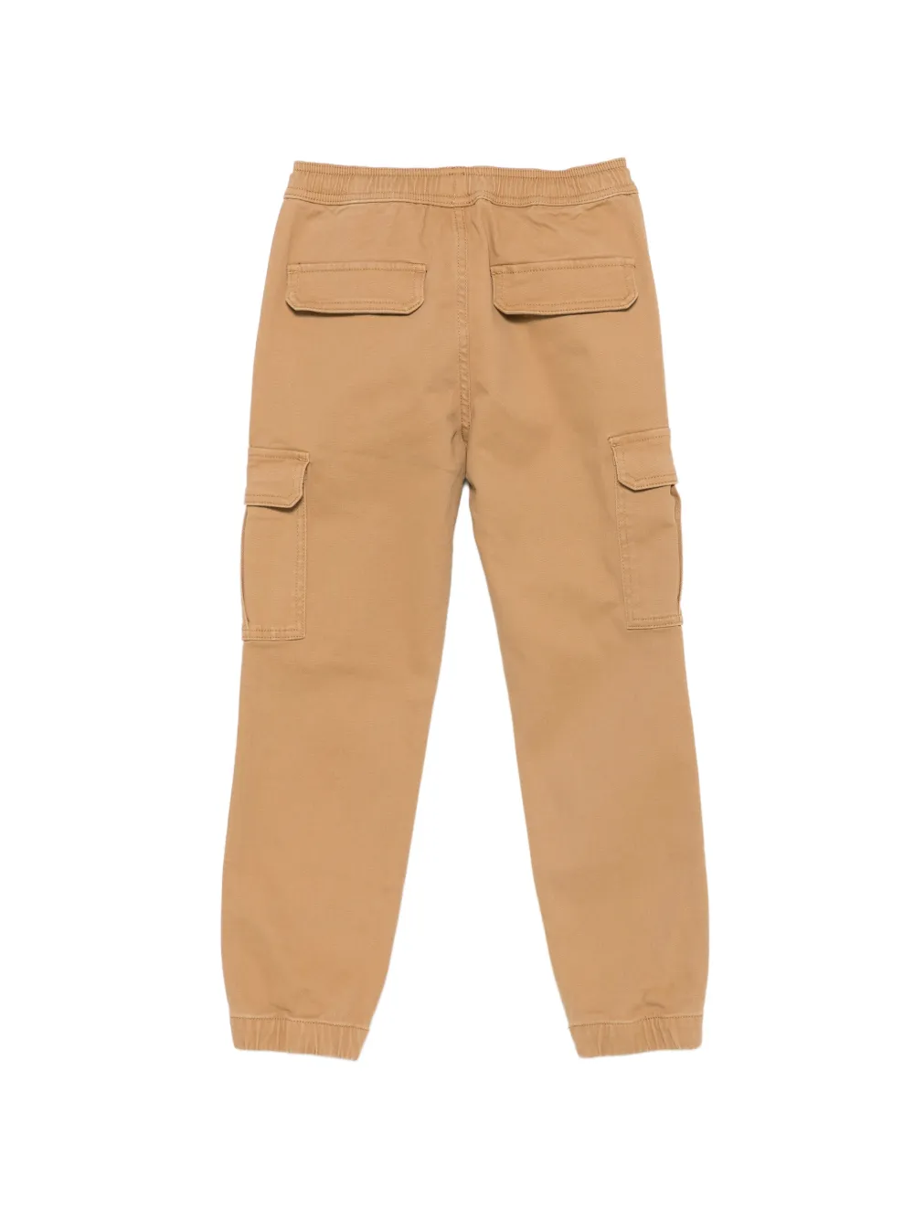 SUN68 KIDS Cargo broek met elastische afwerking Beige