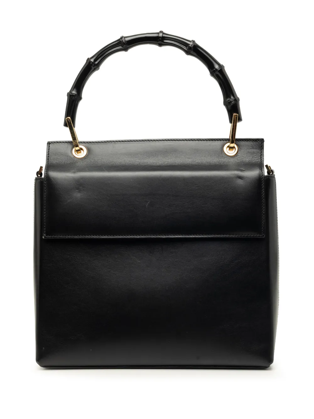 Gucci Pre-Owned 2000-2015 Calfskin Bamboo satchel - Nero
