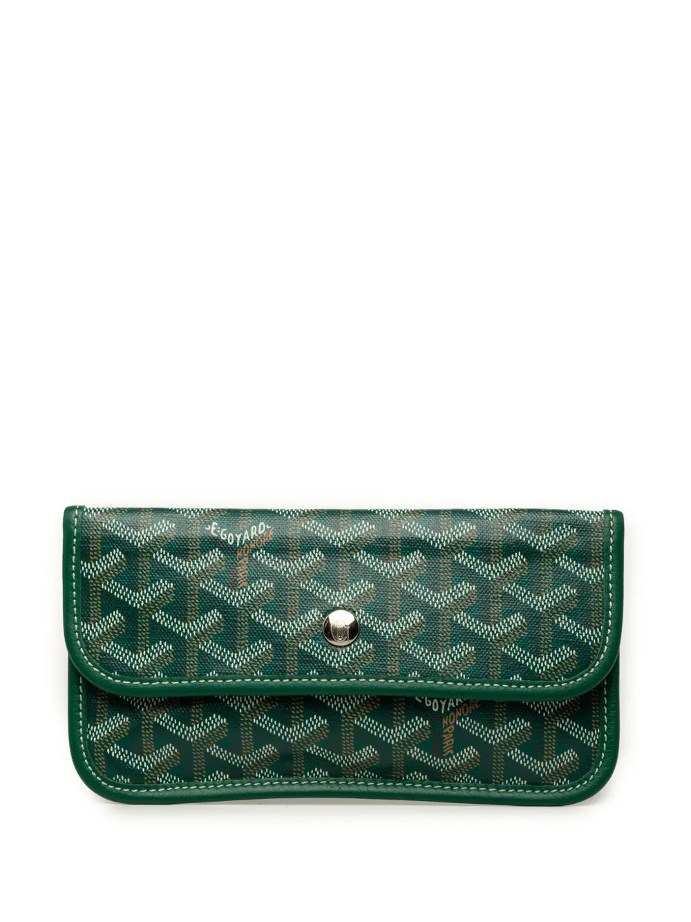 Goyard Pre-Owned Pouch Goyardine Saint Louis 2000-2026 - Verde