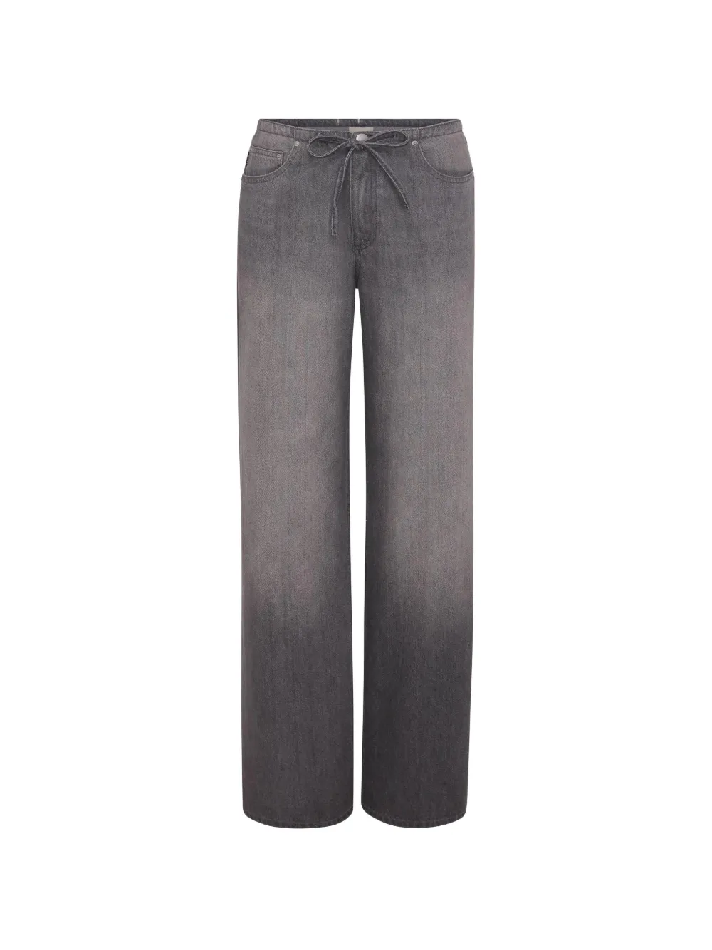 DL1961 Sienna drawstring wide-leg jeans - Grigio