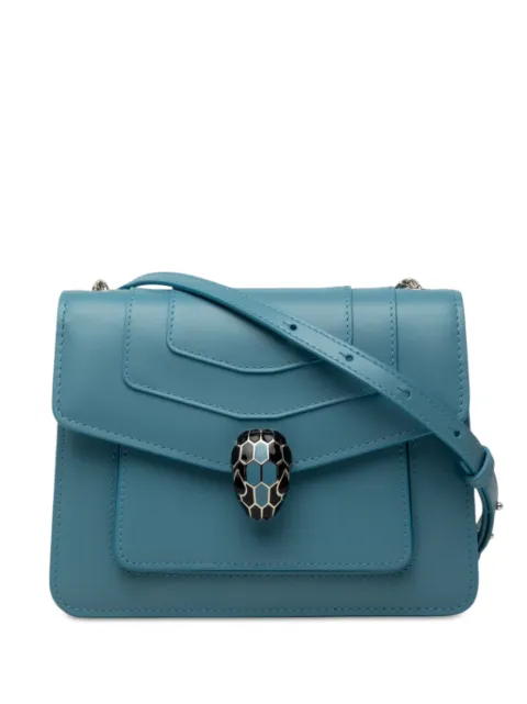 Bvlgari Pre-Owned 2021-2023 Leather Serpenti Forever crossbody bag
