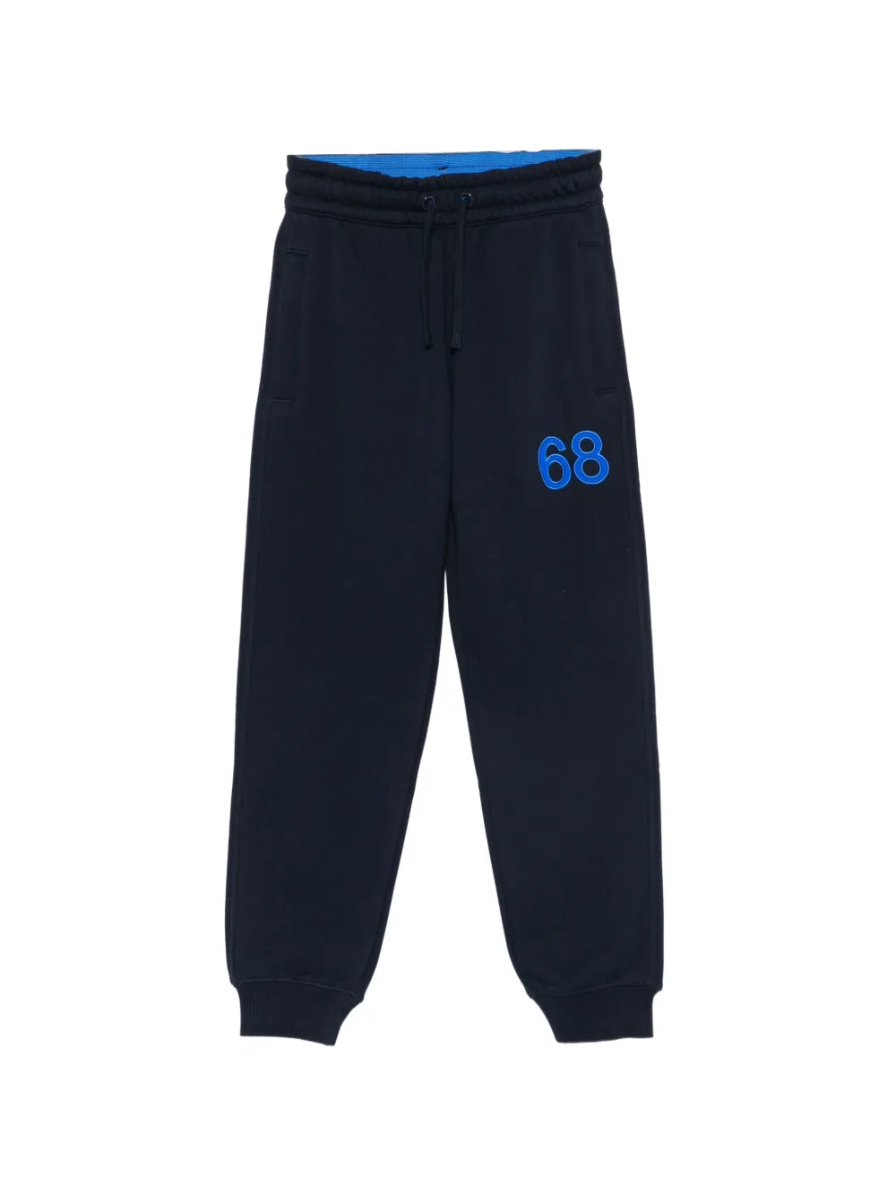 SUN68 KIDS Pantaloni sportivi con applicazione - Blu