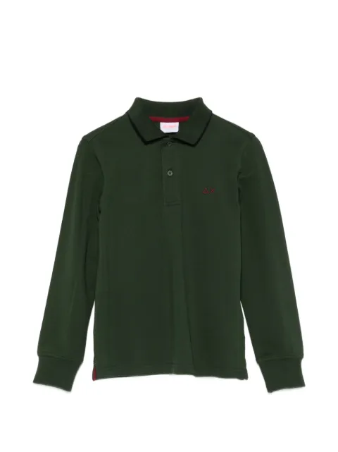 SUN68 KIDS long-sleeve polo shirt