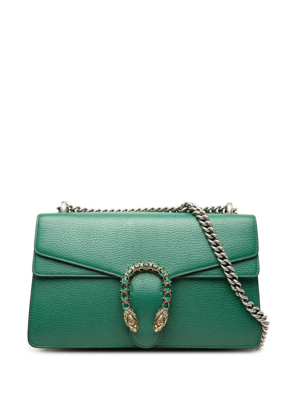 Gucci Pre-Owned 2016-2026 Medium Leather Dionysus shoulder bag - Verde