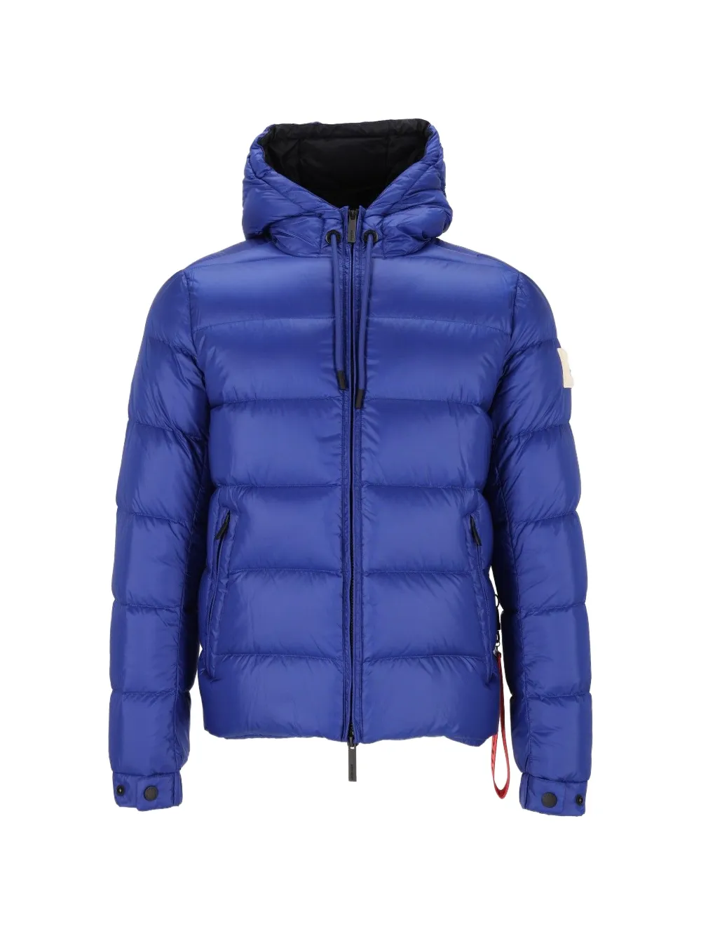 AFTER LABEL Verbier quilted hooded jacket - Blu