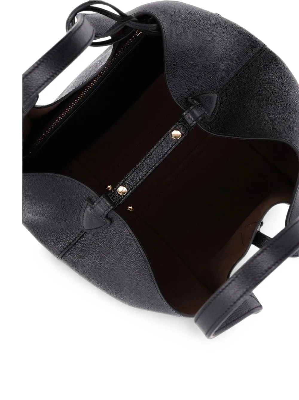 Tod's T Timeless leren shopper Zwart