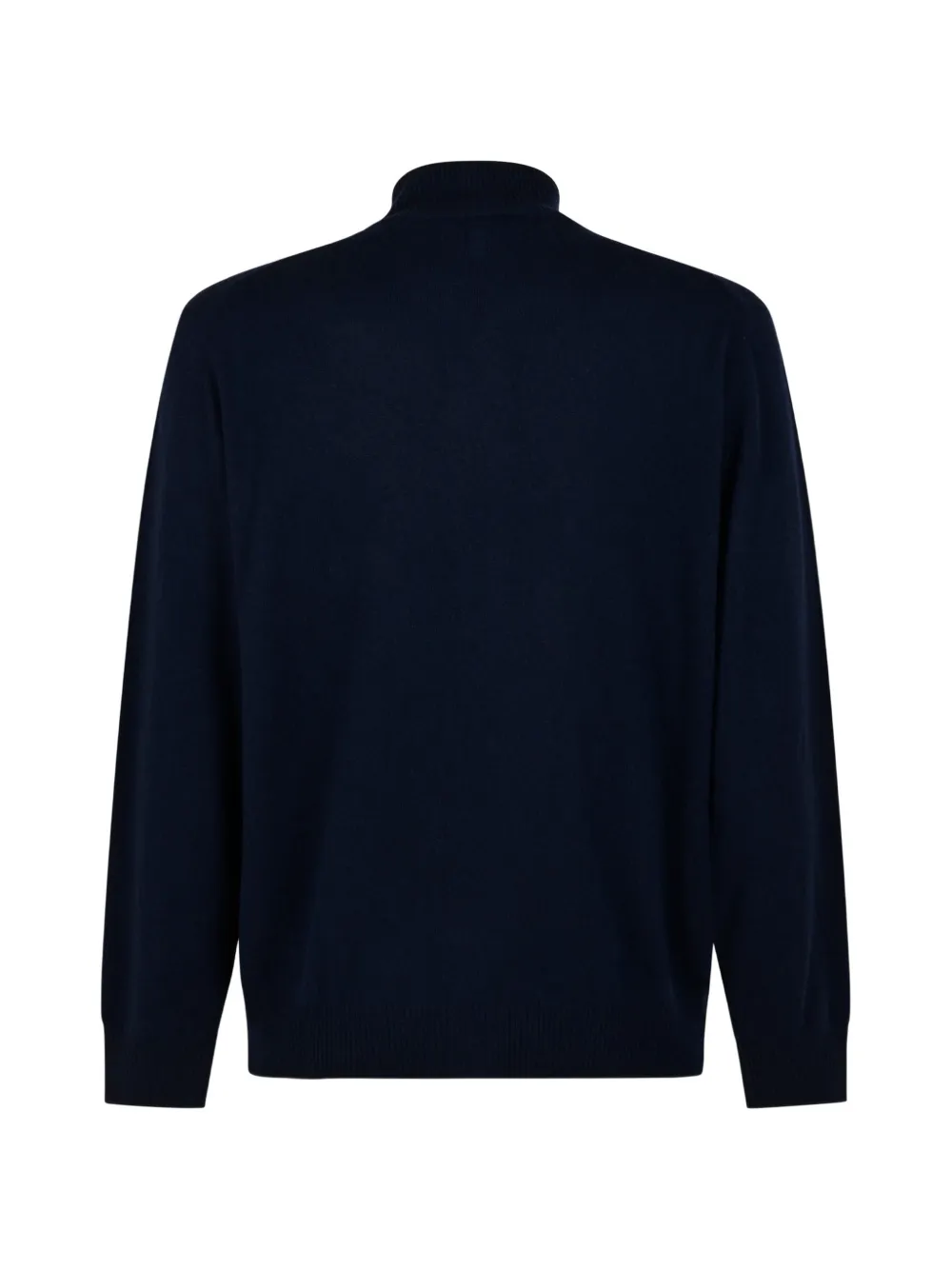Canali Vest met hoge hals Blauw