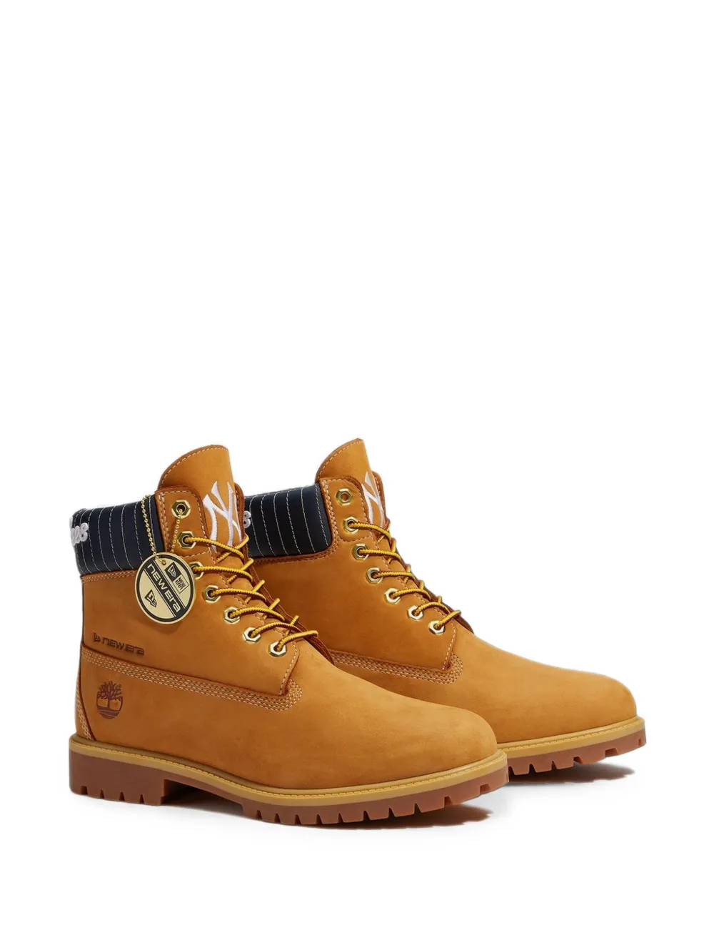 Timberland x New Era x MLB Yankees waterproof hiking boots Bruin