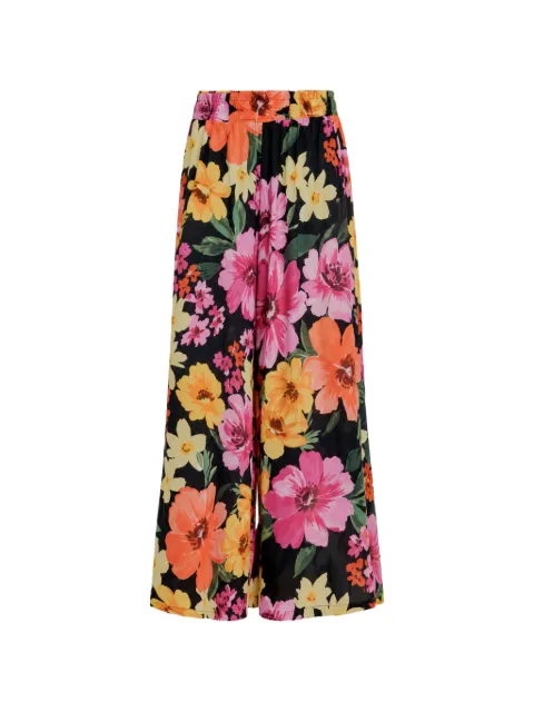 Triya Calça pantalona Florence com estampa floral