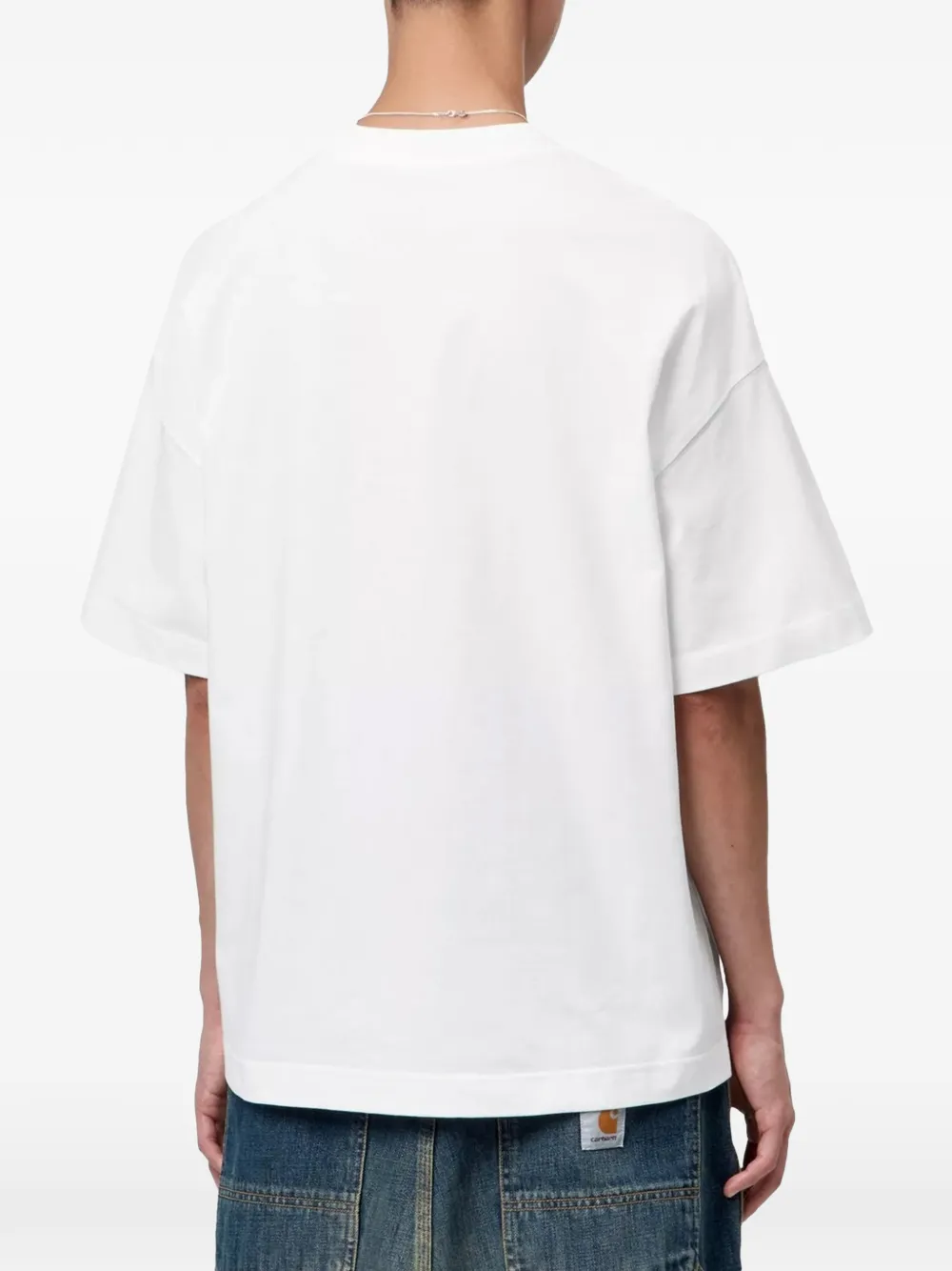 Carhartt WIP Magazine Script T-shirt Wit