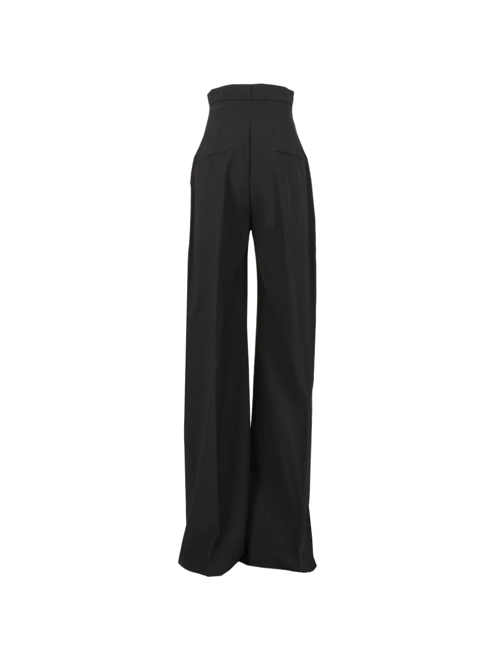 Rick Owens Dirt Cooper high-waist broek Zwart