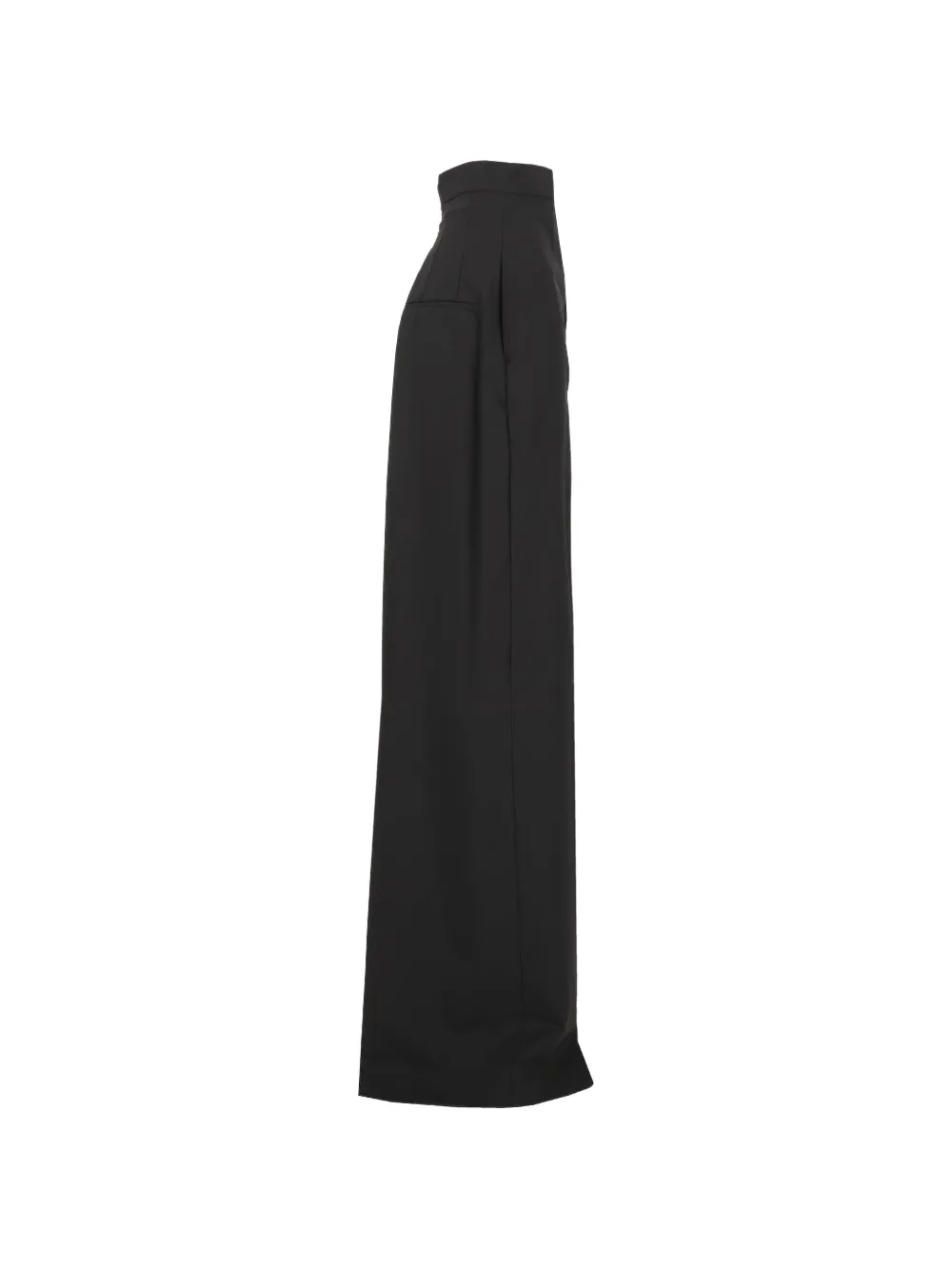 Rick Owens Dirt Cooper high-waist broek Zwart