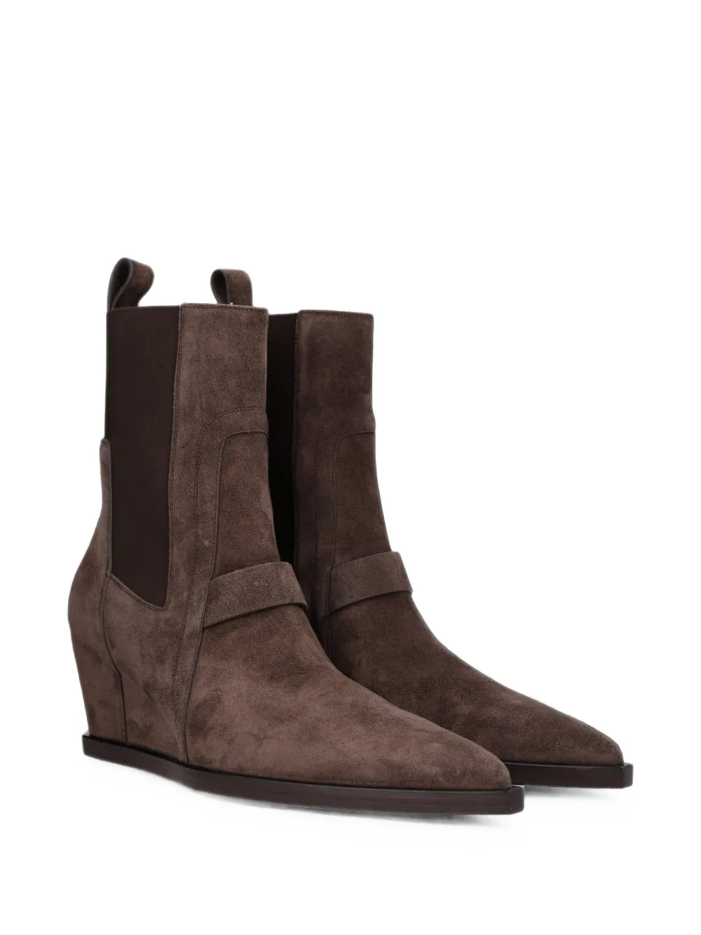 Rick Owens Sharp Wedge ankle boots Bruin