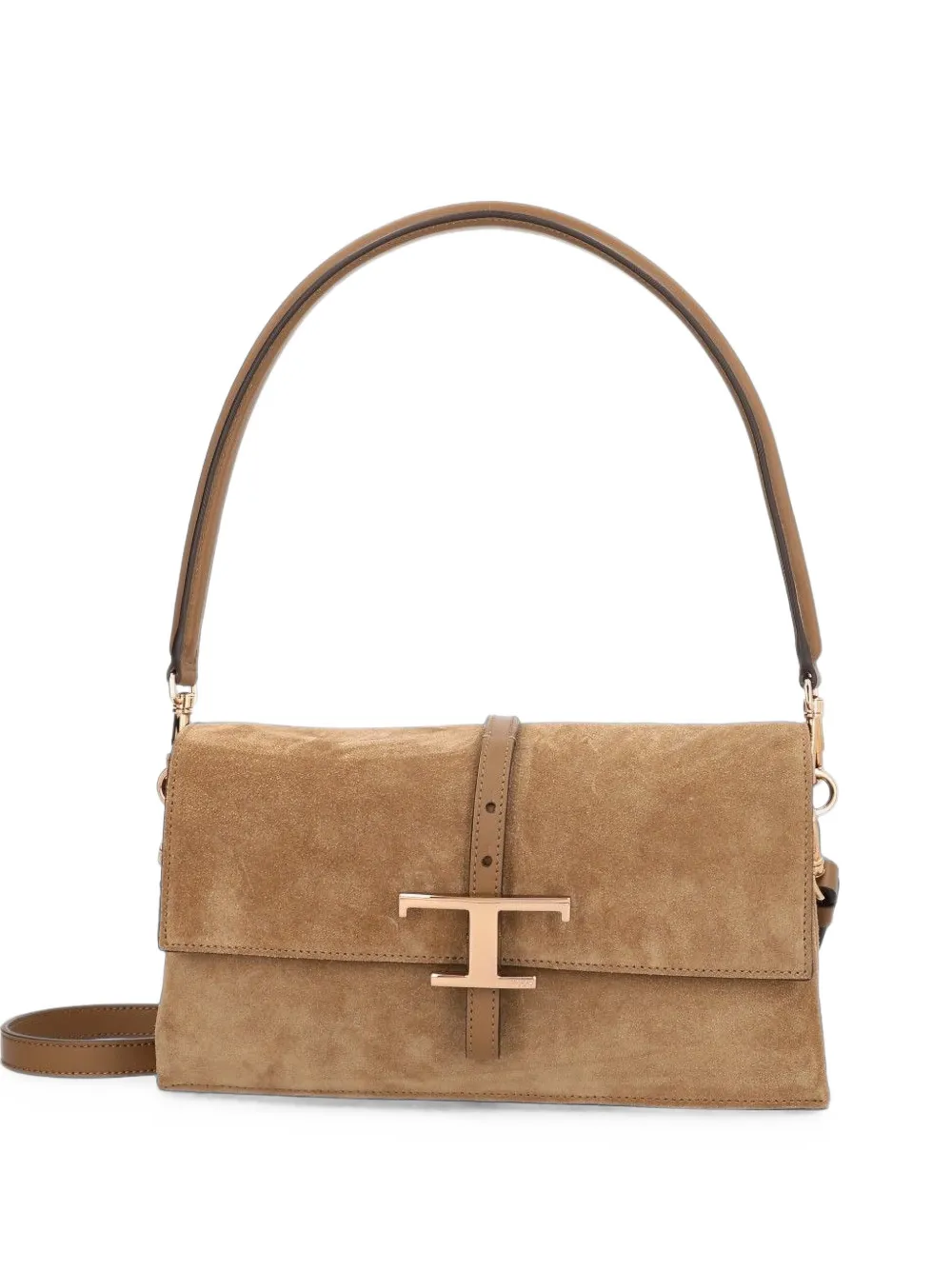 Tod's mini T Timeless suede tote bag