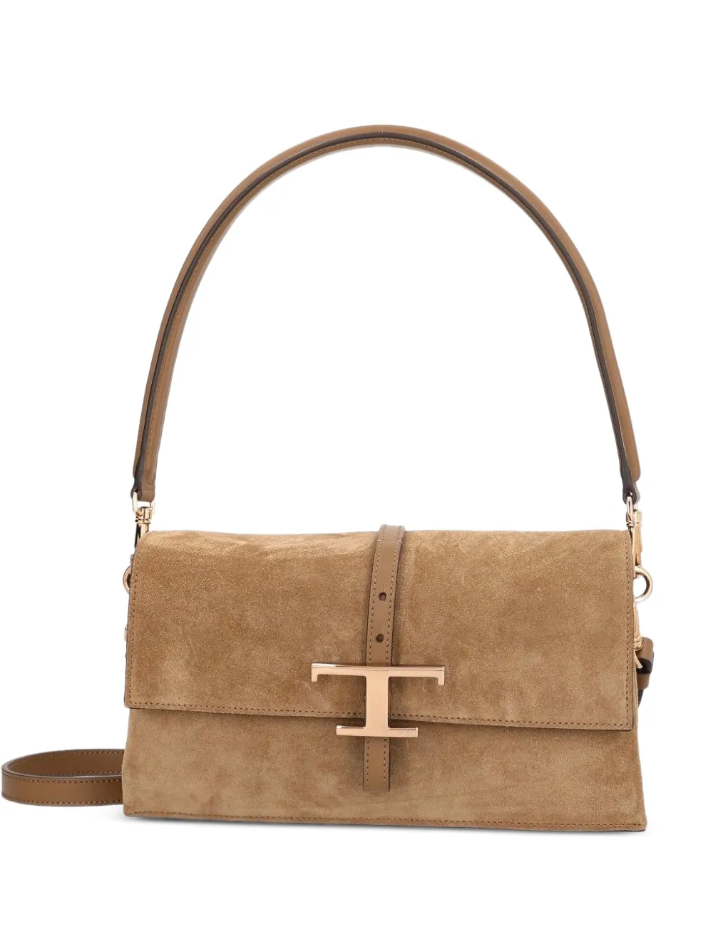 Tod's mini T Timeless suede tote bag