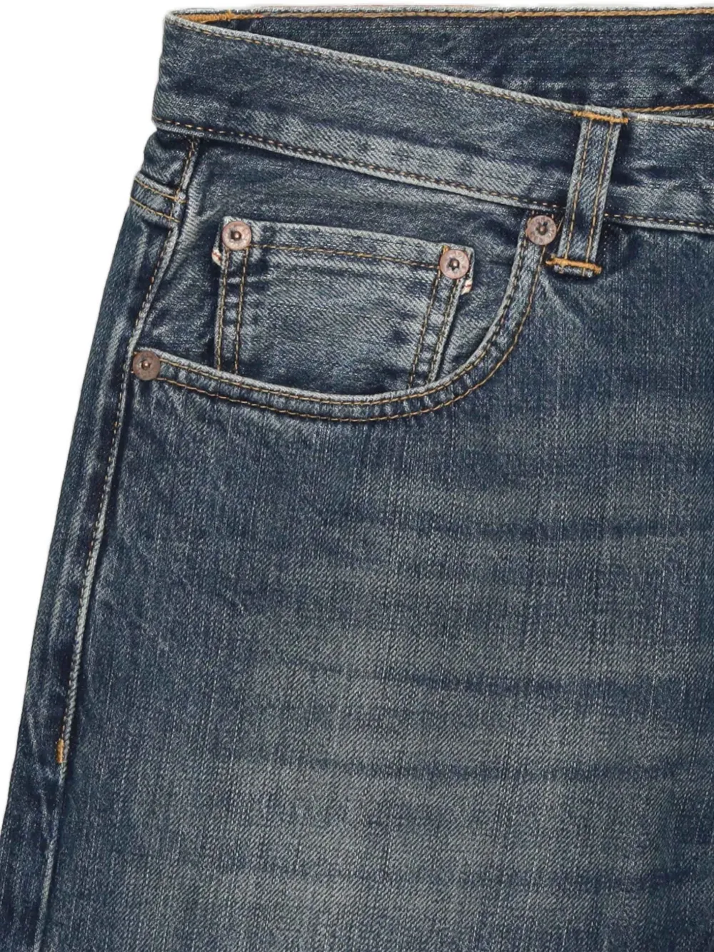 Fortela 965 John selvedge jeans Blauw