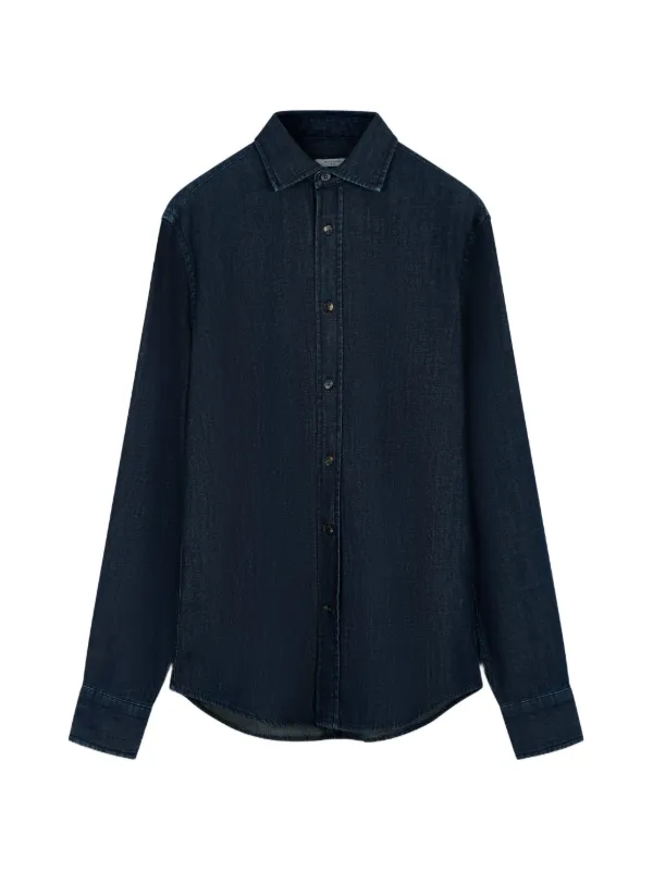 Jacob Cohën Long-sleeve Button-down Shirt in Blue