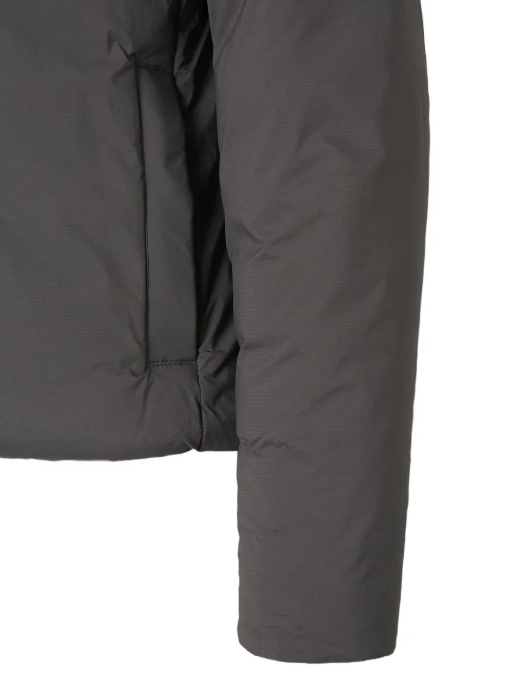 Canada Goose Lodge Track jack met logopatch Grijs
