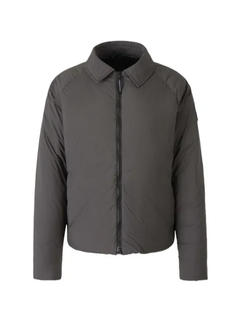 Canada Goose Lodge Track logo-patch zip-up jacket