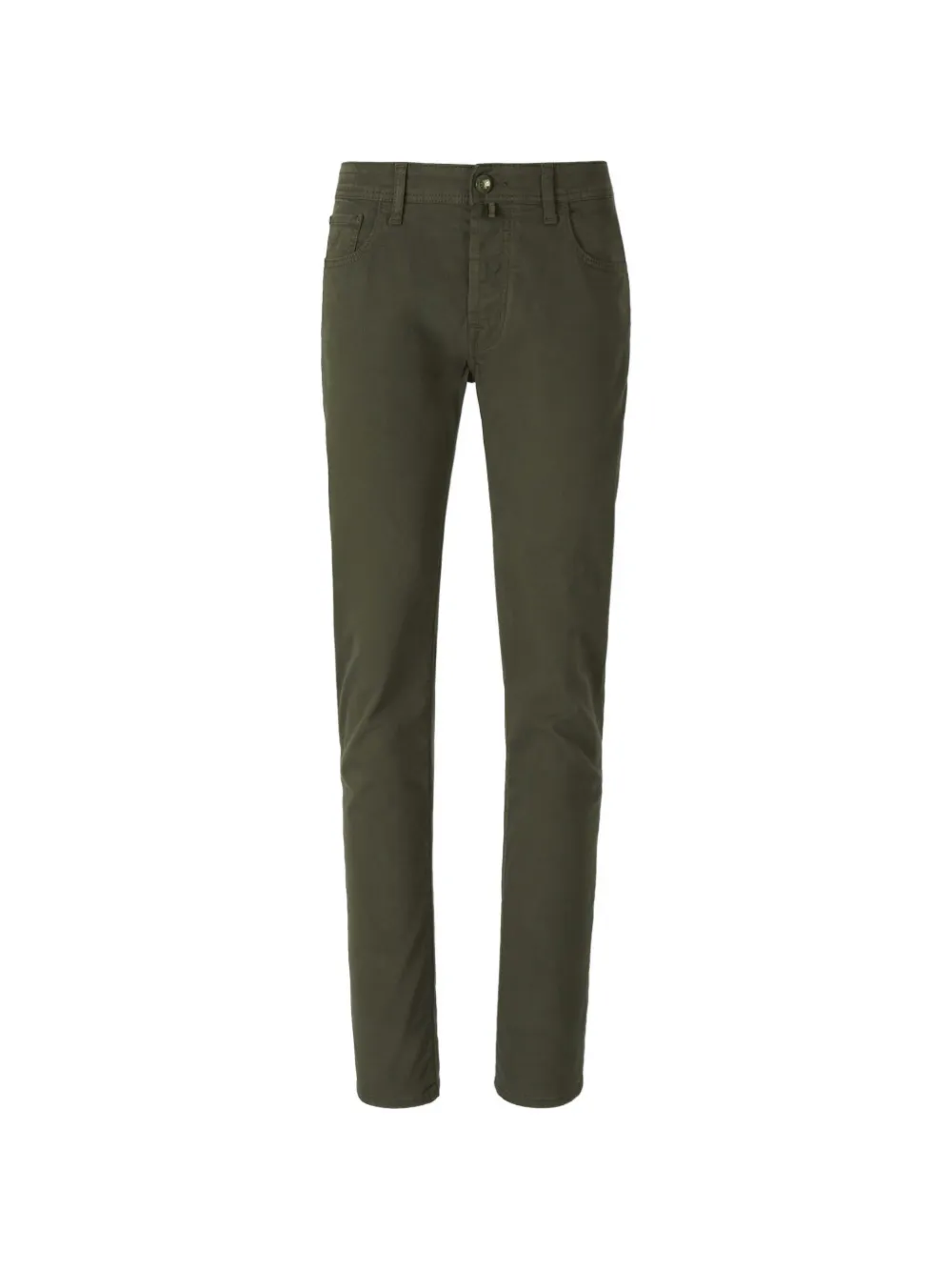 Jacob Cohën logo-embroidered slim-fit jeans - Verde
