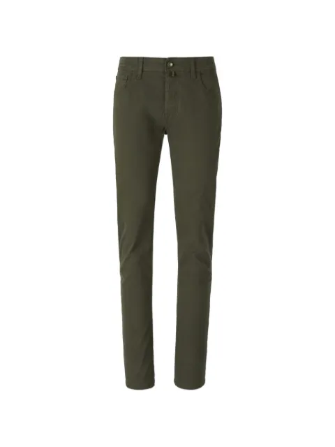 Jacob Cohën logo-embroidered slim-fit jeans