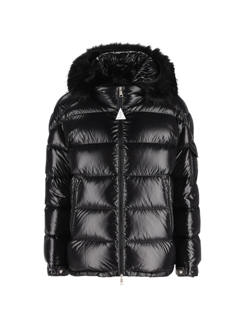 Moncler Hypolais faux-fur trim padded jacket