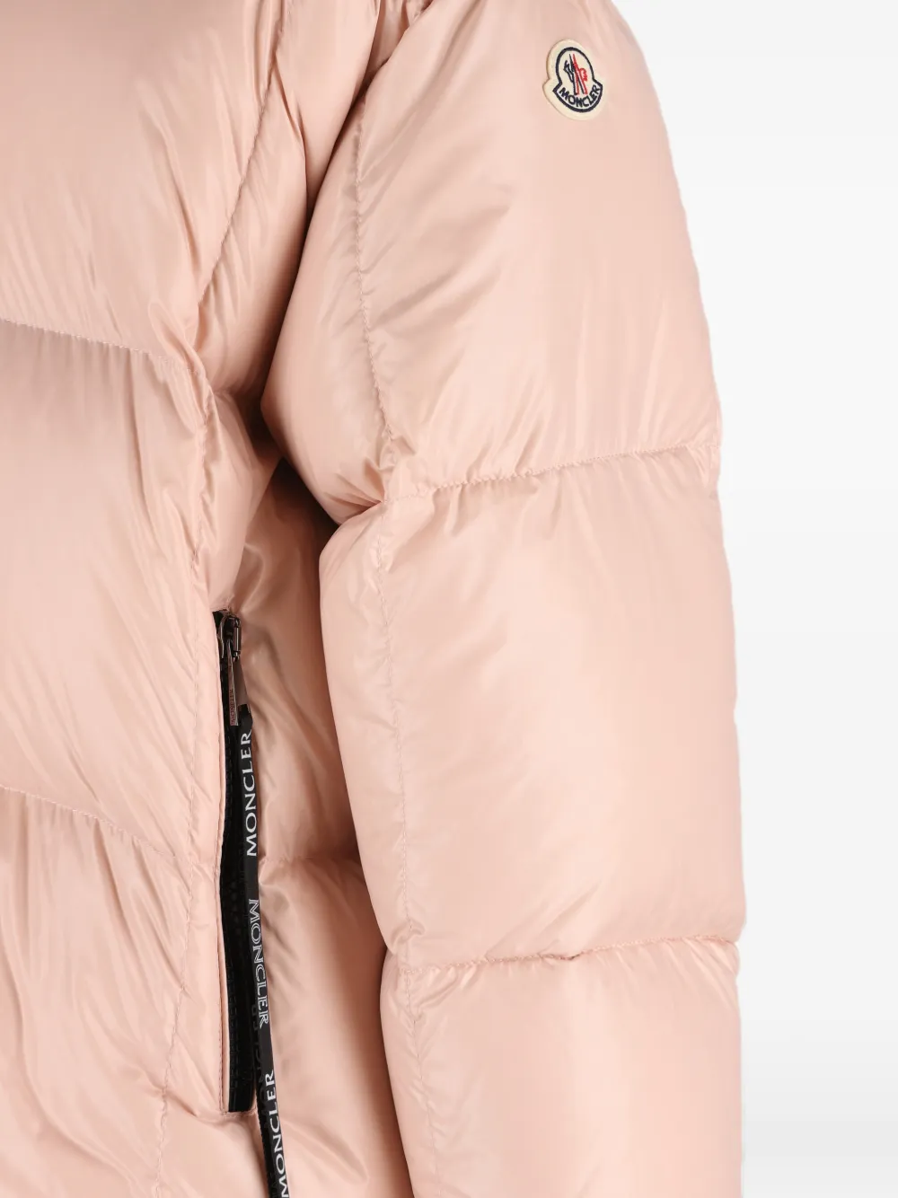 Moncler Parana quilted down jacket Roze